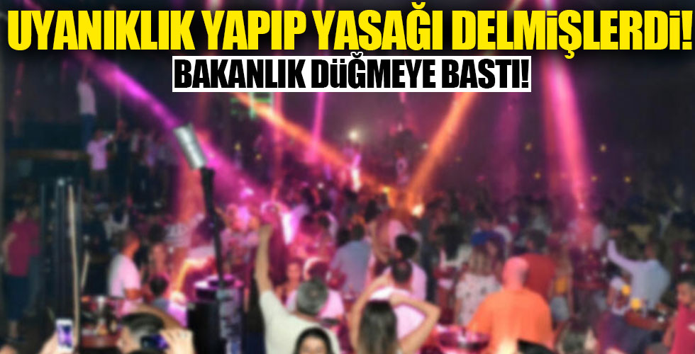 Böyle yapıp devam ediyorlardı! Bakanlık harekete geçti!