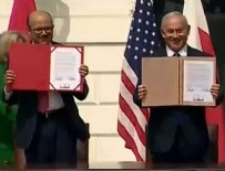 BAHREYN - İhanet anlaşması sonrası bu pozu verdiler!