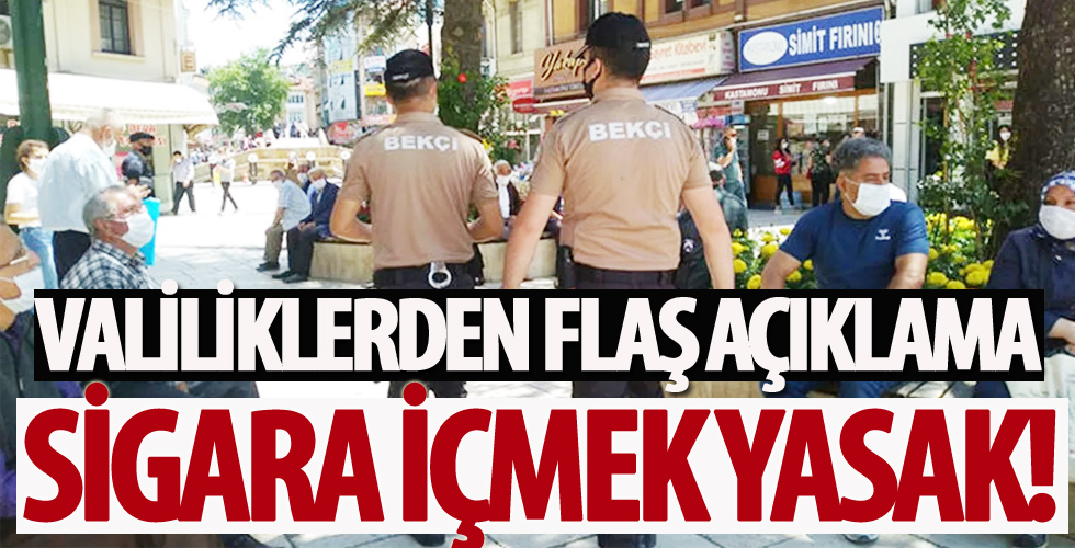 İki ilimizde sigara yasağı getirildi