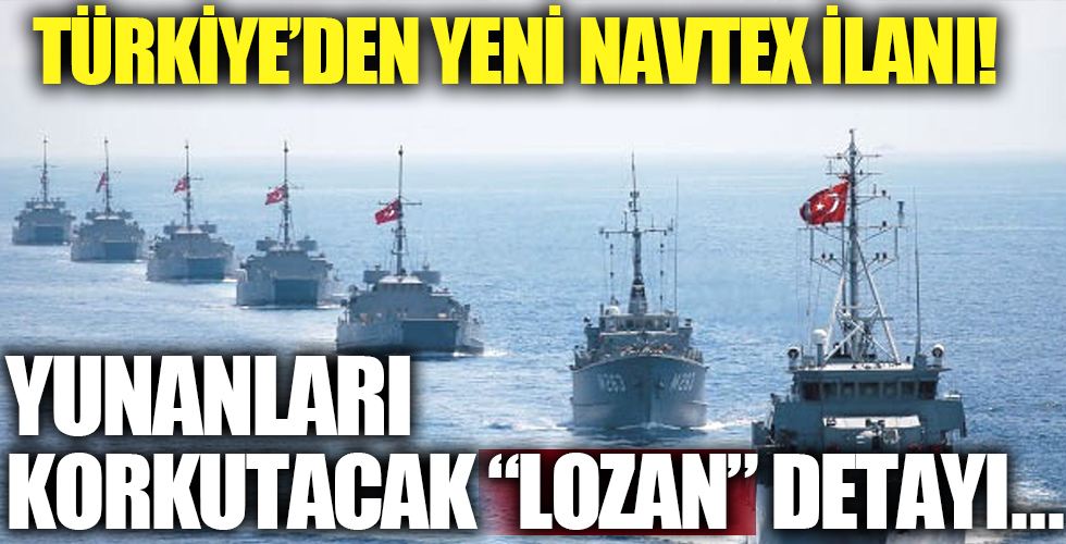Türkiye'den yeni NAVTEX ilanı!