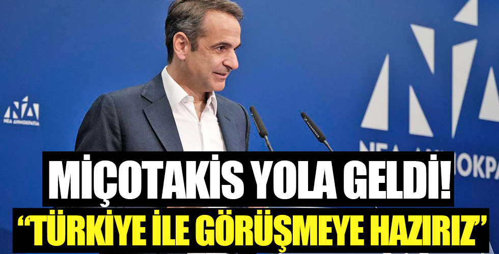 Türkiye ile kısa sürede görüşmeye hazırız