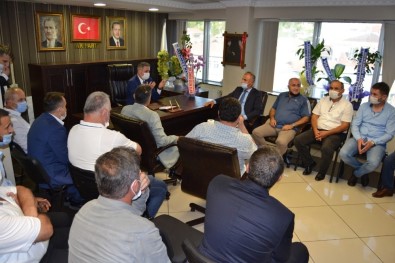 GMİS, Ereğli'nin Yeni İlçe Başkanlarını Ziyaret Etti