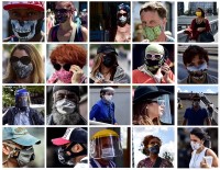İstanbul Sokaklarında İlginç Maske Manzaraları Haberi