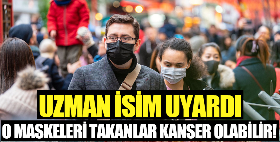 Uzmanlar uyardı! Merdiven altı maskelere dikkat: Kanserojen madde içerebilir...