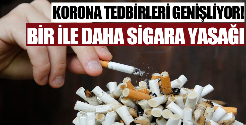Valilik duyurdu! Bir ilde daha koronavirüs tedbiri kapsamında sigara içmek yasaklandı