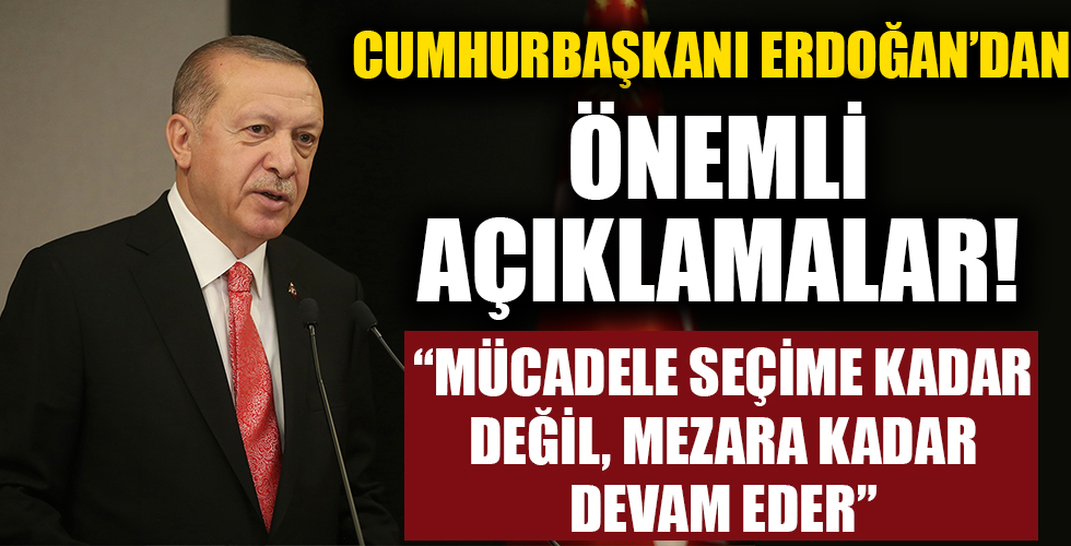 Erdoğan'dan AK Parti Genişletilmiş İl Başkanları Toplantısı'nda flaş açıklamalar