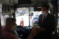 Bolu Valisi Ahmet Ümit, Şehir İçi Otobüslerde Korona Virüs Denetimi Yaptı