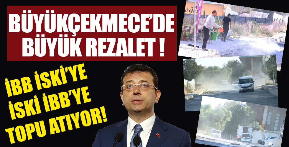Büyükçekmece'de rezalet görüntüler