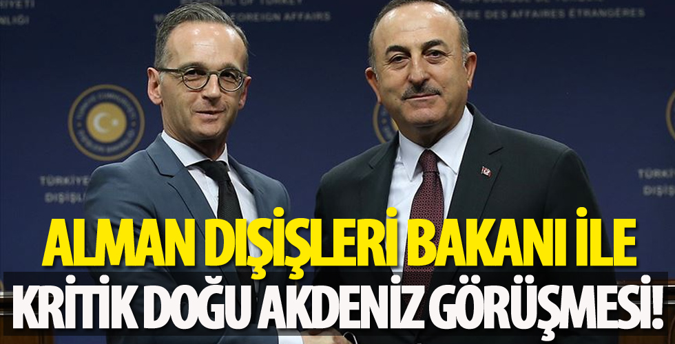 Dışişleri Bakanı Çavuşoğlu Alman mevkidaşı Maas'la telefonda görüştü