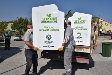 Karatay'da Atık İlaçlar Çöpe Gitmeyecek