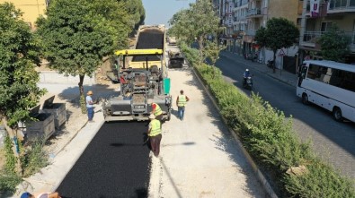 Aydın Büyükşehir Belediyesi Yol Yapım Çalışmalarına Devam Ediyor