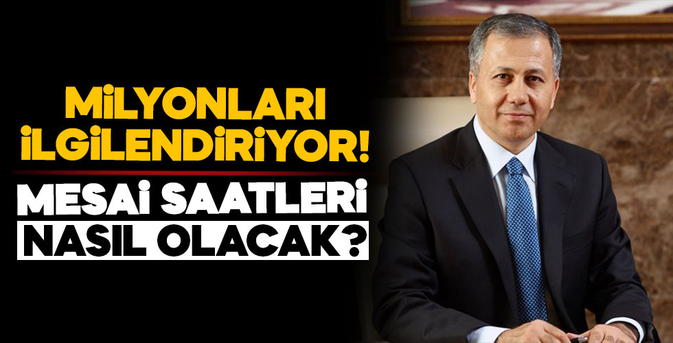 İstanbul'da mesai saatleri ne olacak?