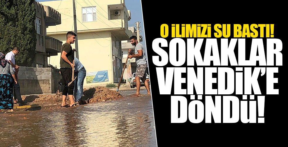 O ilimizde su baskını!