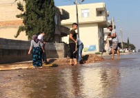 Suruç'ta Taban Suyu Yükseldi, Mahalleleri Su Bastı Haberi