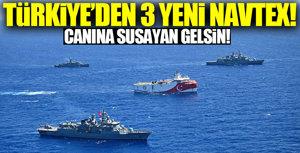 Türkiye'den 3 yeni NAVTEX!