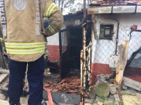 Ümraniye'de Gecekondu Yangını