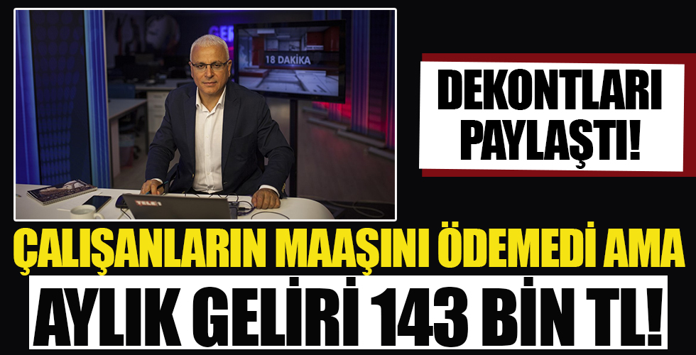CHP'li Durdu Özbolat, Merdan Yanardağ'a verdiği maaşın dekontlarını yayınladı: Aylık maaşı 143 bin TL miydi?