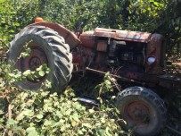 Kontrolden Çıkarak Takla Atan Traktör Altında Kalan Sürücü Hayatını Kaybetti Haberi
