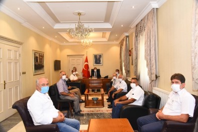 Milaslı Muhtarlardan Vali Orhan Tavlı'ya Ziyaret