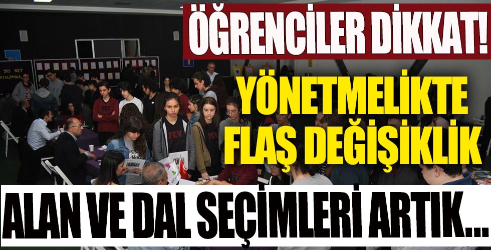 Öğrenciler dikkat! Yönetmelikte flaş değişiklik