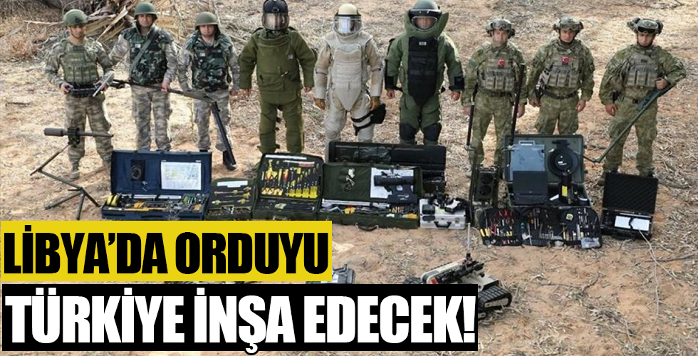 Libya: Türk tarafıyla birlikte orduyu geliştirme programlarını uygulamaya başladık