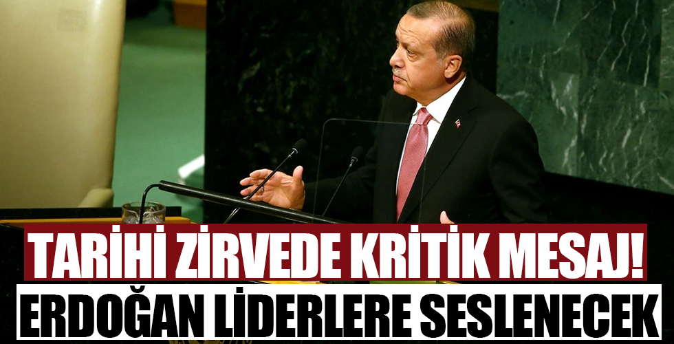 Başkan Recep Tayyip Erdoğan dünyaya seslenecek! BM Genel Kurulu'nda 'adalet mesajı'