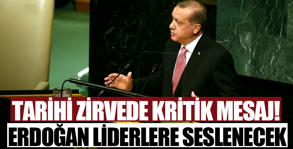 Başkan Recep Tayyip Erdoğan dünyaya seslenecek! BM Genel Kurulu'nda 'adalet mesajı'