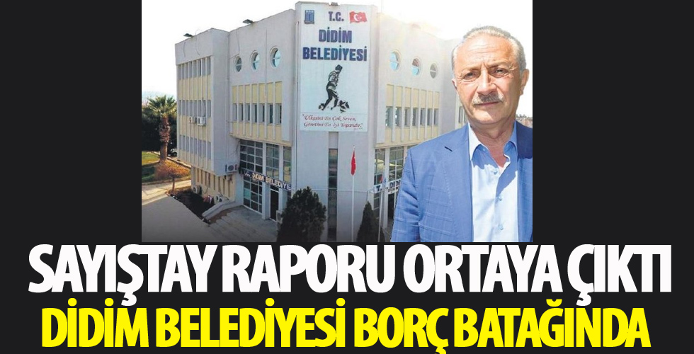 CHP'li Başkan Ahmet Deniz Atabay alemde Didim Belediyesi batakta