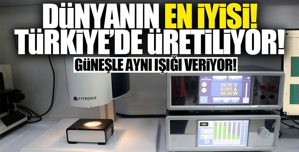 Dünyanın en iyisi Türkiye'de üretiliyor!