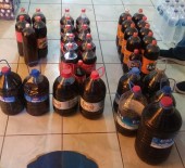 Nevşehir'de 192 Litre Kaçak Şarap Ele Geçirildi