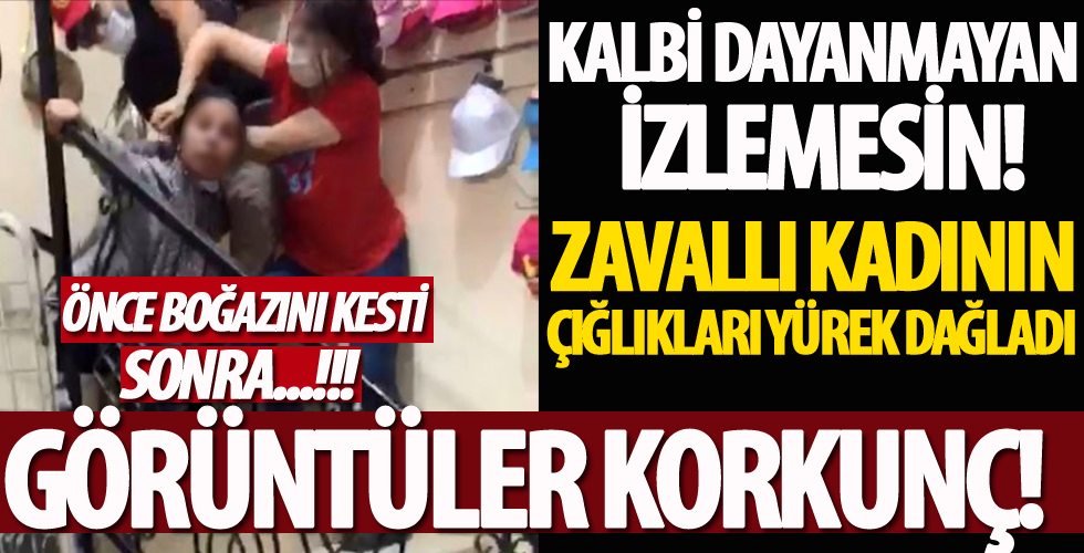 Kayseri'deki dehşet anlarının yeni görüntüleri ortaya çıktı
