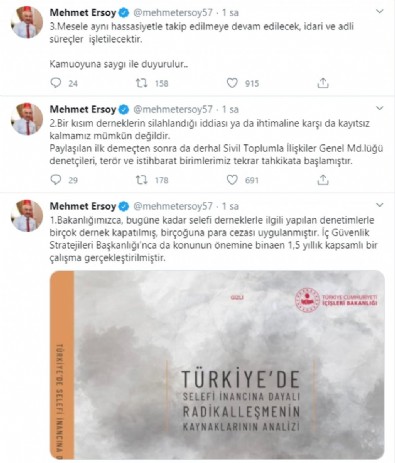 'Selefi dernekler' silahlanıyor mu?