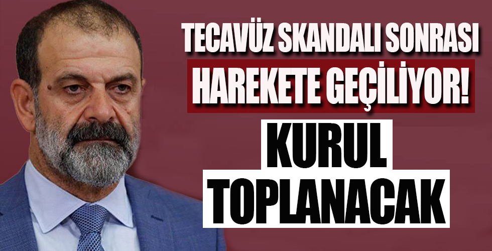 Tecavüz skandalı sonrası HDP'li Tuma Çelik hakkında gelişme: Kurul toplanıyor