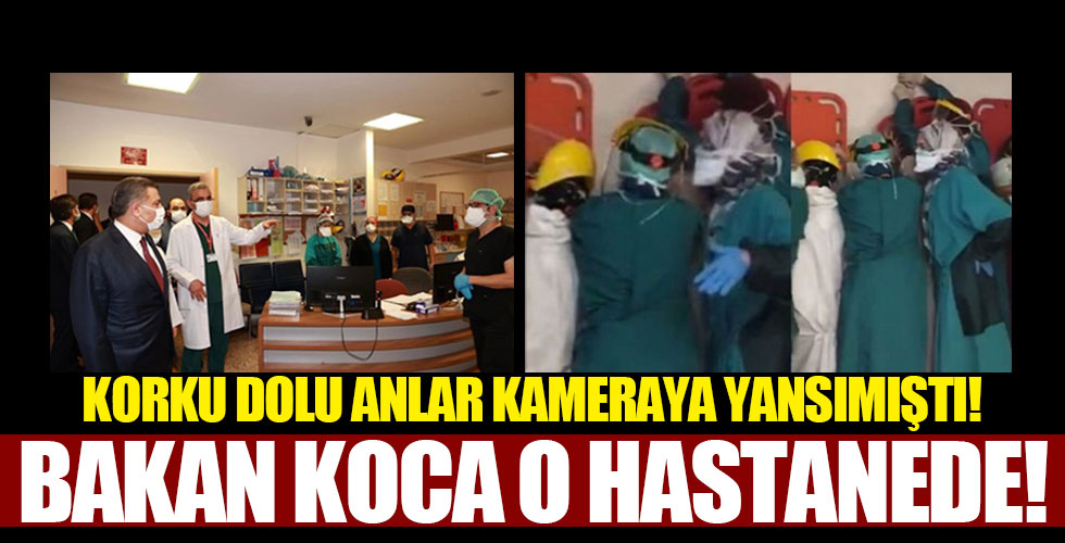 Bakan Koca'dan o hastaneye ziyaret!