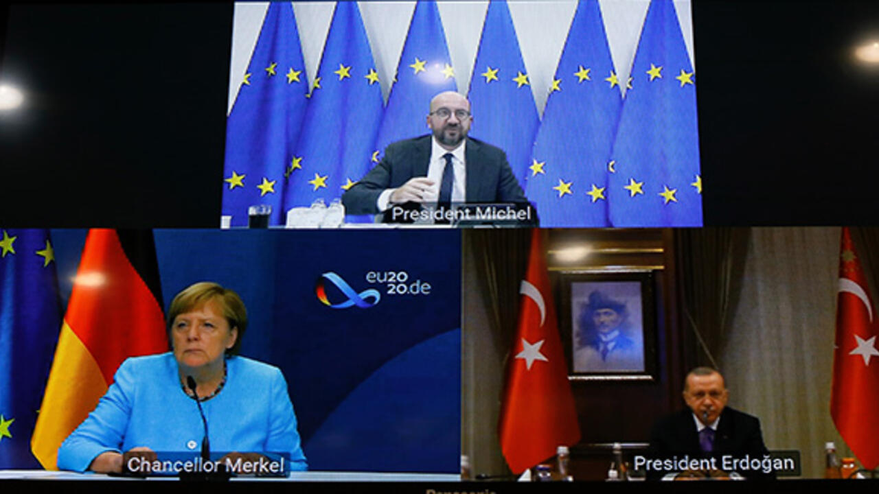 Başkan Erdoğan, AB Konsey Başkanı ve Merkel ile görüştü!