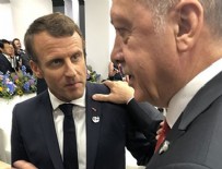 KıBRıS - Başkan Erdoğan Macron ile görüştü!