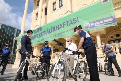 Büyükçekmece'de Belediye Personeline Bisiklete Binme Zorunluluğu