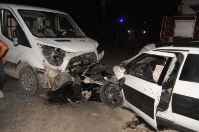Cizre'de Trafik Kazası Açıklaması 7 Yaralı