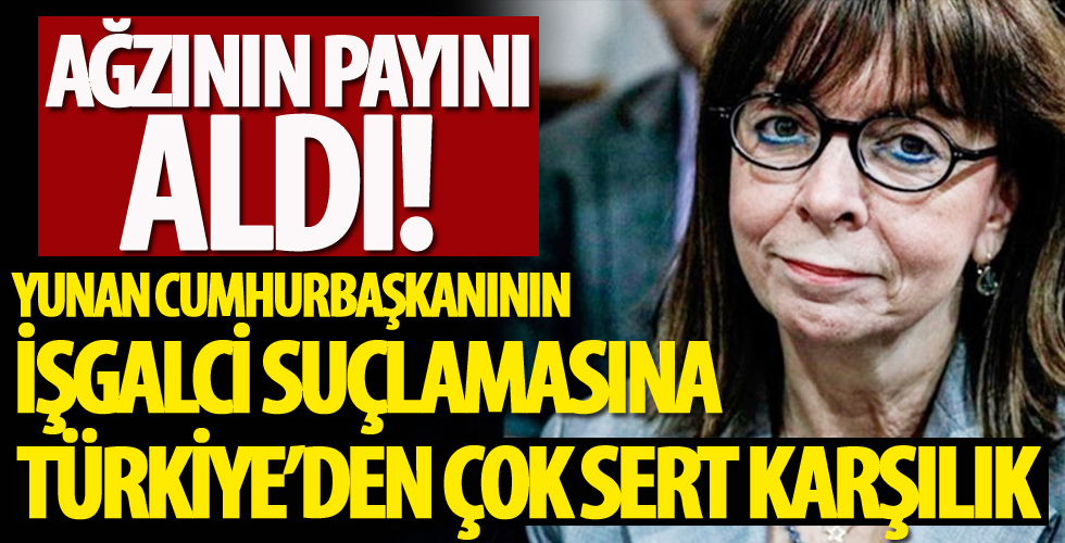 Fuat Oktay'dan Yunan Cumhurbaşkanı'na tepki