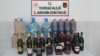 Eve Kaçak İçki Baskını Açıklaması 751 Litre Ele Geçirildi