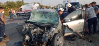 Hatay'da Otomobiller Kafa Kafaya Çarpıştı Açıklaması 1 Ölü, 1 Yaralı Haberi