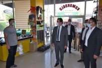 Altınyayla'da İlçe Protokolünden Covid-19 Denetimi
