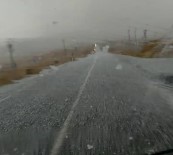 Ardahan'da Dolu Yağışı Etkili Oldu
