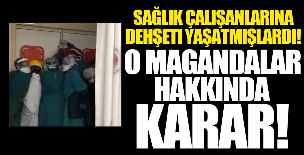 O magandalar hakkında karar!