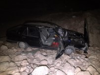 Otomobil 6 Metre Yükseklikten Uçtu Açıklaması 5 Yaralı