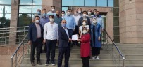 AK Parti İlçe Başkanı Okudan Mazbatasını Aldı Haberi
