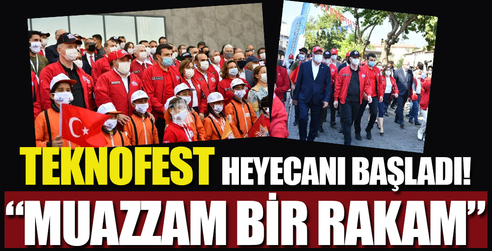 TEKNOFEST heyecanı başladı! Bakan Varank 'muazzam bir rakam' diyerek duyurdu
