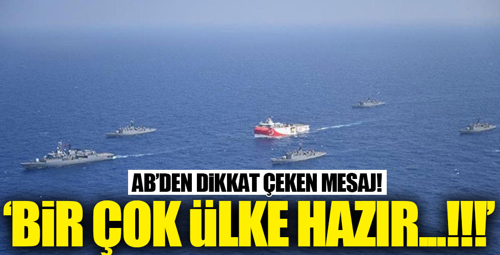 AB'den dikkat çeken mesaj!