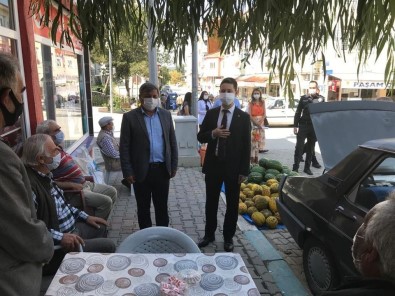 Altıntaş'ta Korona Virüs Denetimleri
