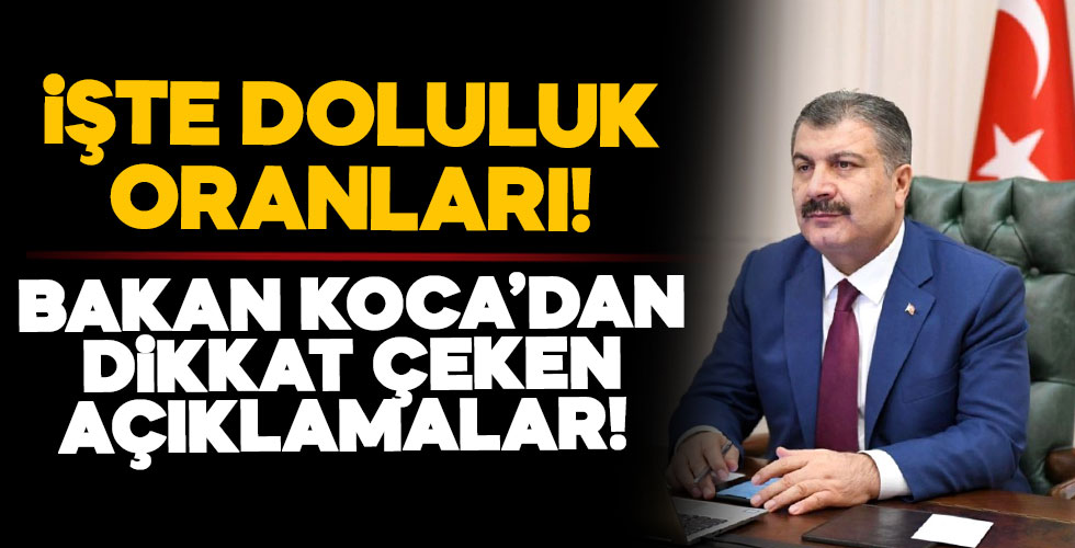 Bakan Koca'dan kritik açıklamalar!
